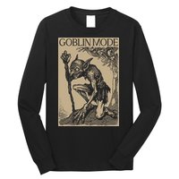 Goblin Mode Goblincore Fairycore Medieval Grunge Aesthetic Long Sleeve Shirt