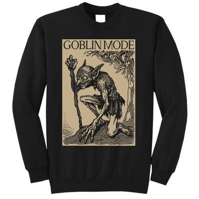 Goblin Mode Goblincore Fairycore Medieval Grunge Aesthetic Sweatshirt
