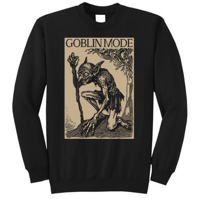 Goblin Mode Goblincore Fairycore Medieval Grunge Aesthetic Sweatshirt