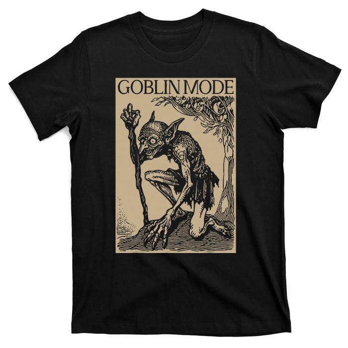 Goblin Mode Goblincore Fairycore Medieval Grunge Aesthetic T-Shirt