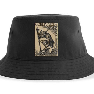 Goblin Mode Goblincore Fairycore Medieval Grunge Aesthetic Sustainable Bucket Hat