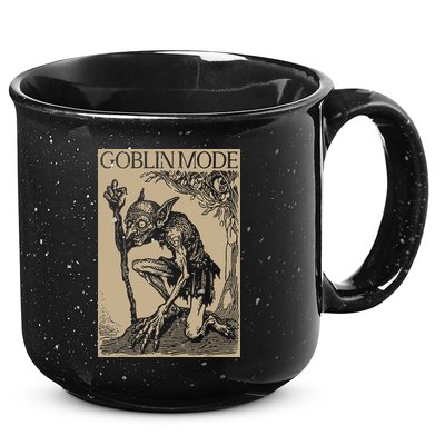 Goblin Mode Goblincore Fairycore Medieval Grunge Aesthetic 15oz Campfire Ceramic Mug