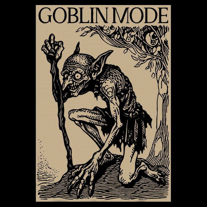 Goblin Mode Goblincore Fairycore Medieval Grunge Aesthetic Drawstring Bag