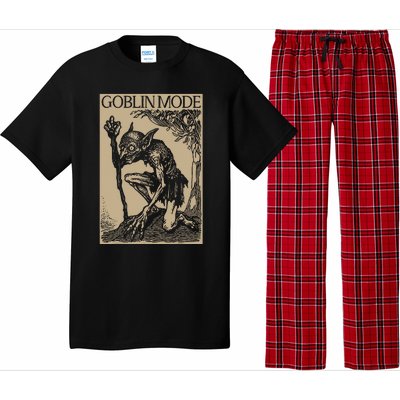 Goblin Mode Goblincore Fairycore Medieval Grunge Aesthetic Pajama Set