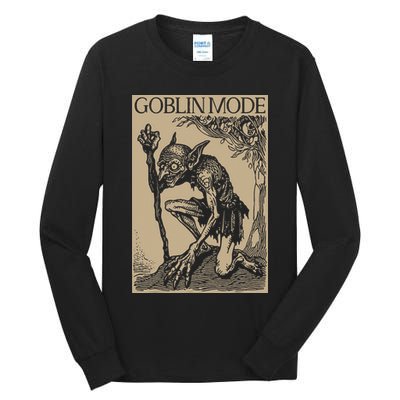 Goblin Mode Goblincore Fairycore Medieval Grunge Aesthetic Tall Long Sleeve T-Shirt
