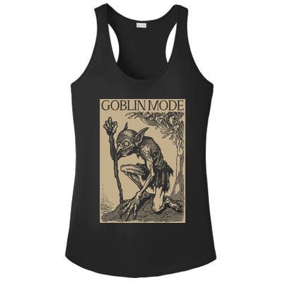 Goblin Mode Goblincore Fairycore Medieval Grunge Aesthetic Ladies PosiCharge Competitor Racerback Tank