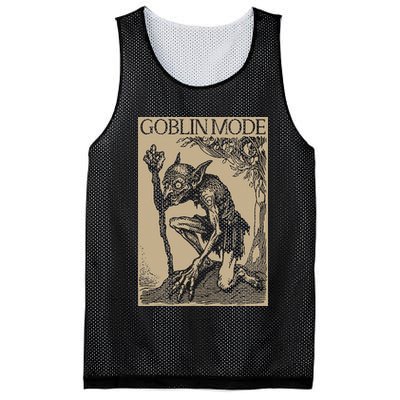 Goblin Mode Goblincore Fairycore Medieval Grunge Aesthetic Mesh Reversible Basketball Jersey Tank