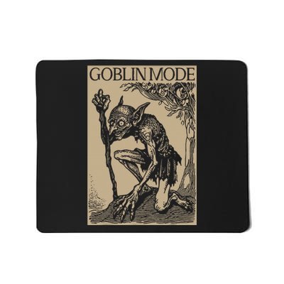 Goblin Mode Goblincore Fairycore Medieval Grunge Aesthetic Mousepad