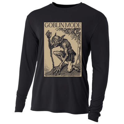 Goblin Mode Goblincore Fairycore Medieval Grunge Aesthetic Cooling Performance Long Sleeve Crew