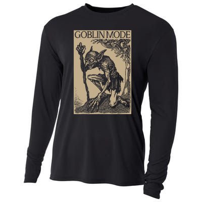 Goblin Mode Goblincore Fairycore Medieval Grunge Aesthetic Cooling Performance Long Sleeve Crew