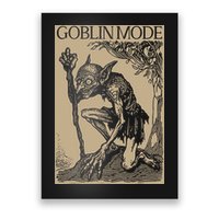 Goblin Mode Goblincore Fairycore Medieval Grunge Aesthetic Poster