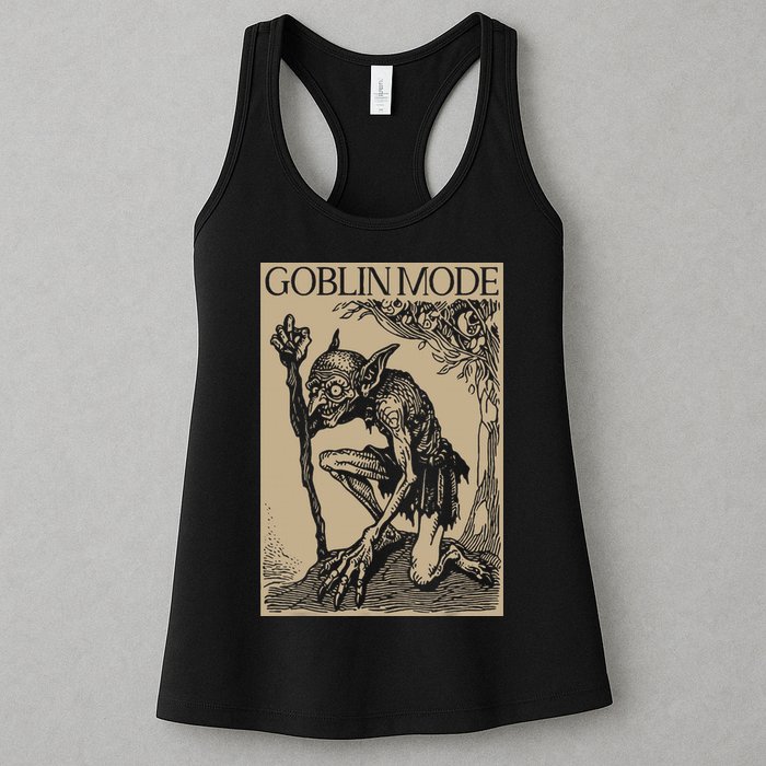 Goblin Mode Goblincore Fairycore Medieval Grunge Aesthetic Womens Tank Top
