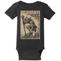 Goblin Mode Goblincore Fairycore Medieval Grunge Aesthetic Baby Bodysuit