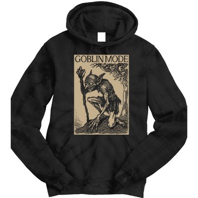 Goblin Mode Goblincore Fairycore Medieval Grunge Aesthetic Tie Dye Hoodie