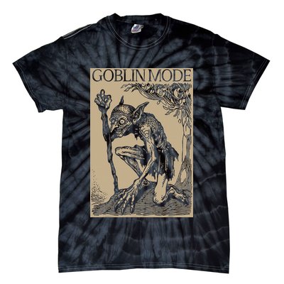 Goblin Mode Goblincore Fairycore Medieval Grunge Aesthetic Tie-Dye T-Shirt