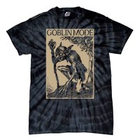 Goblin Mode Goblincore Fairycore Medieval Grunge Aesthetic Tie-Dye T-Shirt