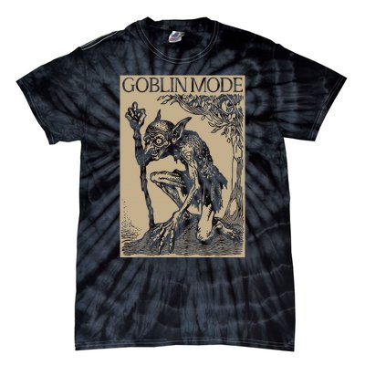 Goblin Mode Goblincore Fairycore Medieval Grunge Aesthetic Tie-Dye T-Shirt