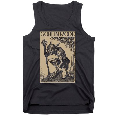 Goblin Mode Goblincore Fairycore Medieval Grunge Aesthetic Tank Top