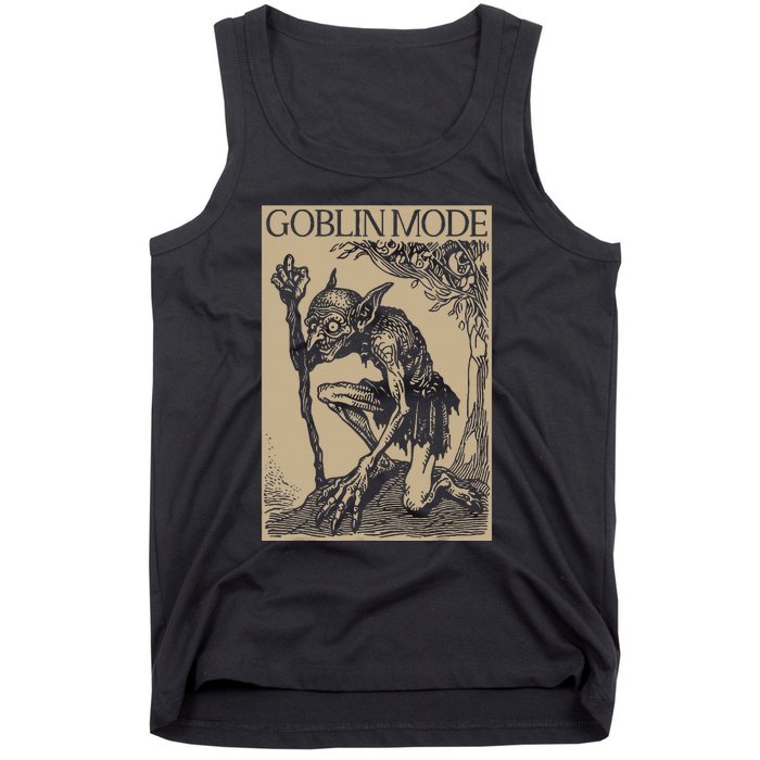 Goblin Mode Goblincore Fairycore Medieval Grunge Aesthetic Tank Top