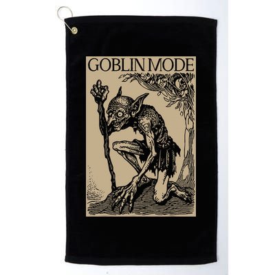 Goblin Mode Goblincore Fairycore Medieval Grunge Aesthetic Golf Towel