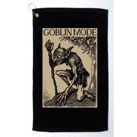 Goblin Mode Goblincore Fairycore Medieval Grunge Aesthetic Golf Towel