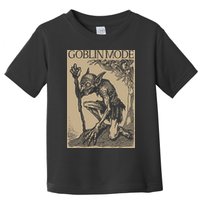 Goblin Mode Goblincore Fairycore Medieval Grunge Aesthetic Toddler T-Shirt