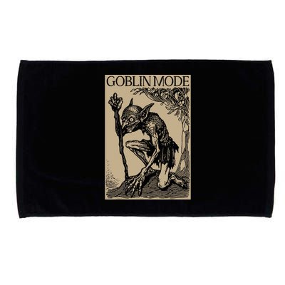 Goblin Mode Goblincore Fairycore Medieval Grunge Aesthetic Microfiber Hand Towel