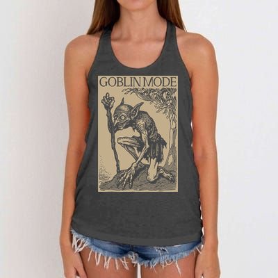 Goblin Mode Goblincore Fairycore Medieval Grunge Aesthetic Women's Knotted Racerback Tank