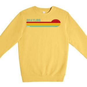 Grayling Michigan Premium Crewneck Sweatshirt