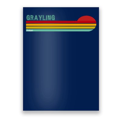 Grayling Michigan Poster