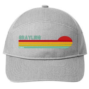 Grayling Michigan 7-Panel Snapback Hat