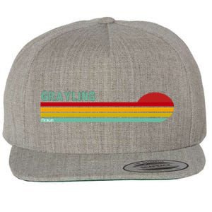 Grayling Michigan Wool Snapback Cap