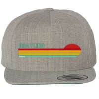 Grayling Michigan Wool Snapback Cap