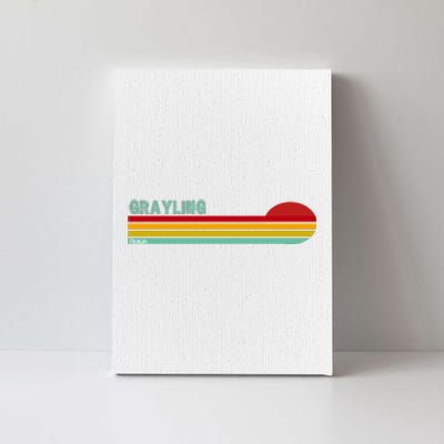 Grayling Michigan Canvas