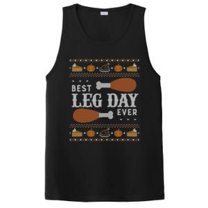 Gift Meaningful Gift Ugly Thanksgiving Best Leg Day Funny Gift PosiCharge Competitor Tank