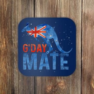 Gday Mate Gift Funny Australia And Kangaroo Gift Coaster