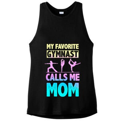 Gymnastics Mom Gift Mother Gift Ladies PosiCharge Tri-Blend Wicking Tank