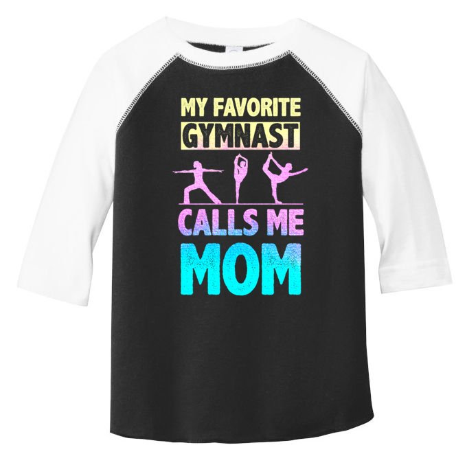 Gymnastics Mom Gift Mother Gift Toddler Fine Jersey T-Shirt