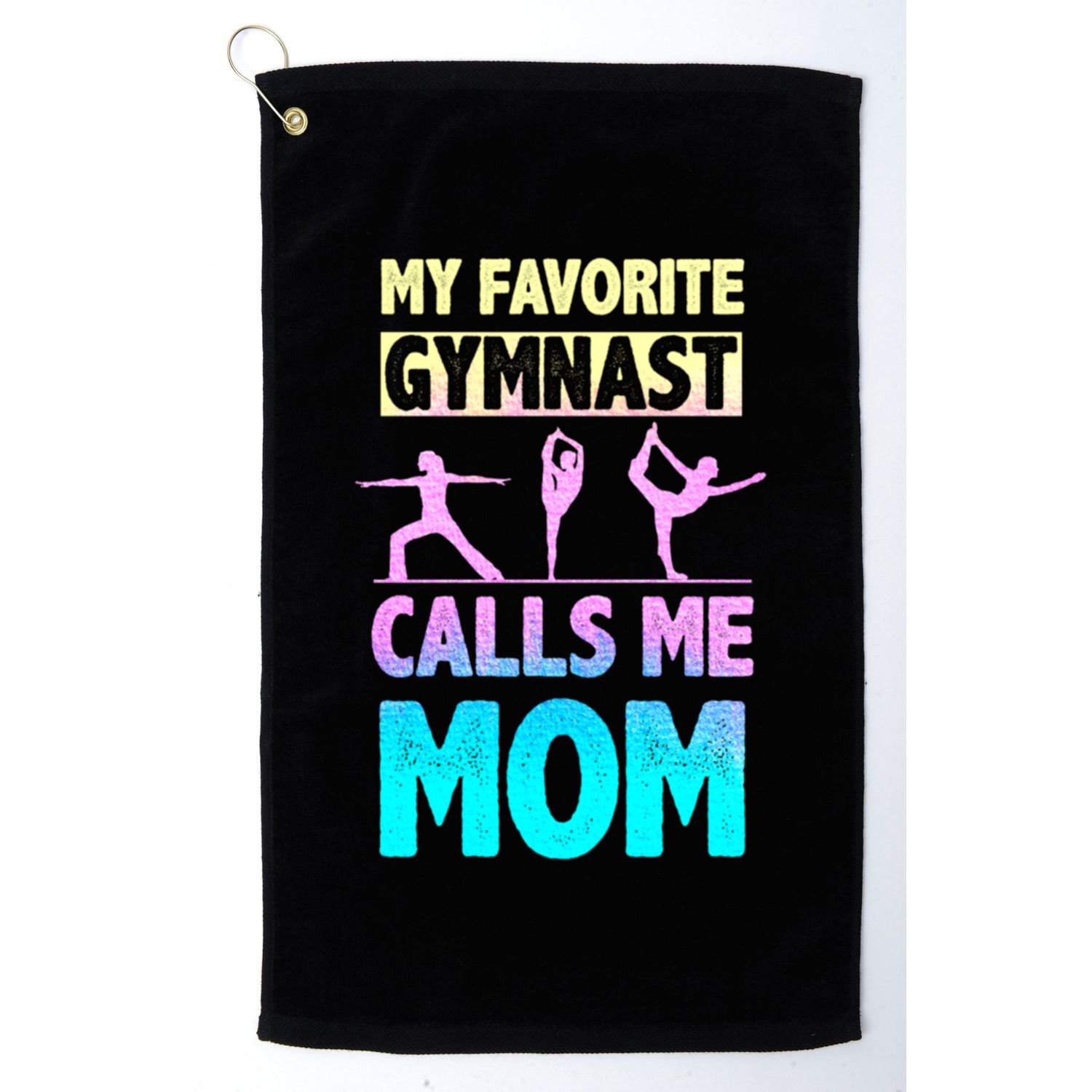 Gymnastics Mom Gift Mother Gift Golf Towel