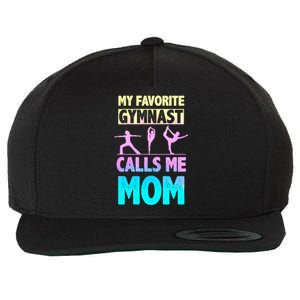 Gymnastics Mom Gift Mother Gift Wool Snapback Cap