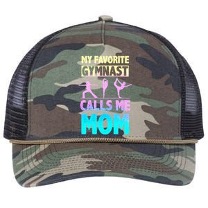 Gymnastics Mom Gift Mother Gift Retro Rope Trucker Hat Cap