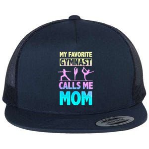 Gymnastics Mom Gift Mother Gift Flat Bill Trucker Hat