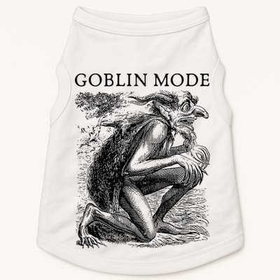 Goblin Mode Goblincore Vintage Aesthetic Doggie Tank