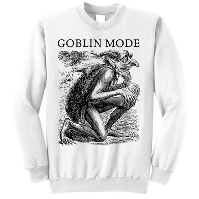 Goblin Mode Goblincore Vintage Aesthetic Sweatshirt