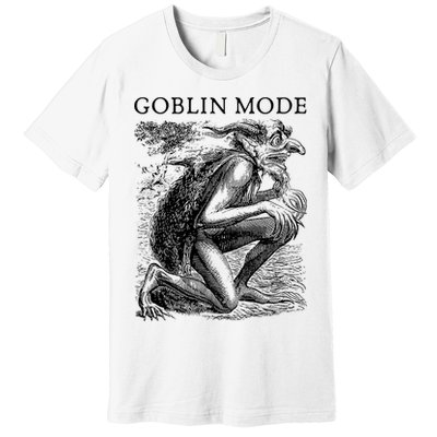 Goblin Mode Goblincore Vintage Aesthetic Premium T-Shirt