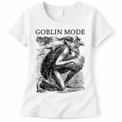 Goblin Mode Goblincore Vintage Aesthetic Womens T-Shirt