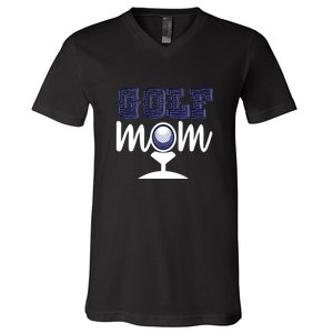 Golf Mom Gift For Mother's Day V-Neck T-Shirt