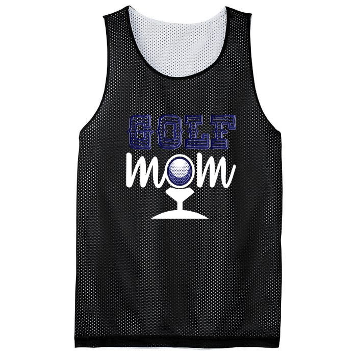 Golf Mom Gift For Mother's Day Mesh Reversible Basketball Jersey Tank