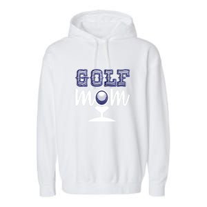 Golf Mom Gift For Mother's Day Garment-Dyed Fleece Hoodie