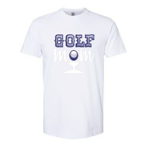 Golf Mom Gift For Mother's Day Softstyle CVC T-Shirt